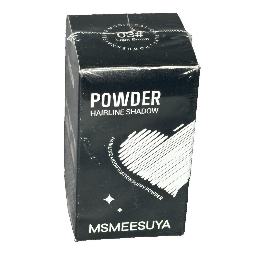 MSMEESUYA Hairline Shadow Powder For Hair #5 Light Brown Root Touch Up Cover NEW